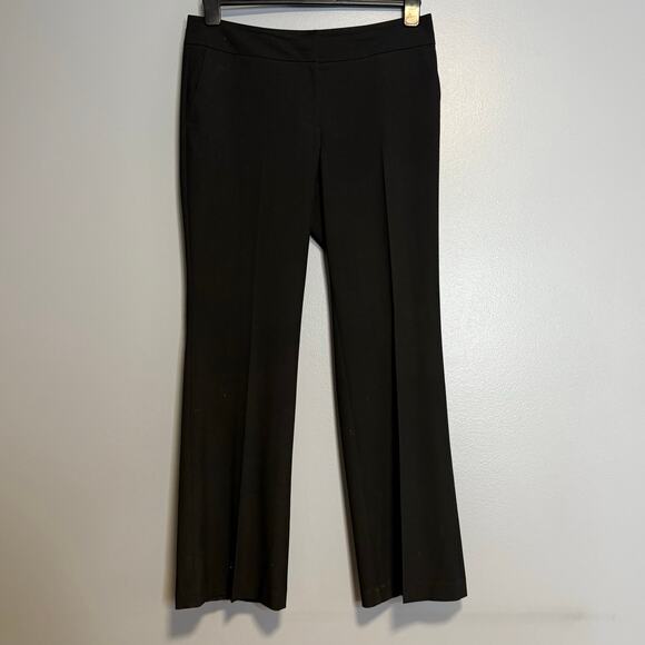 Ann Taylor Black Curvy Trouser Dress Pants 8 - Picture 1 of 4